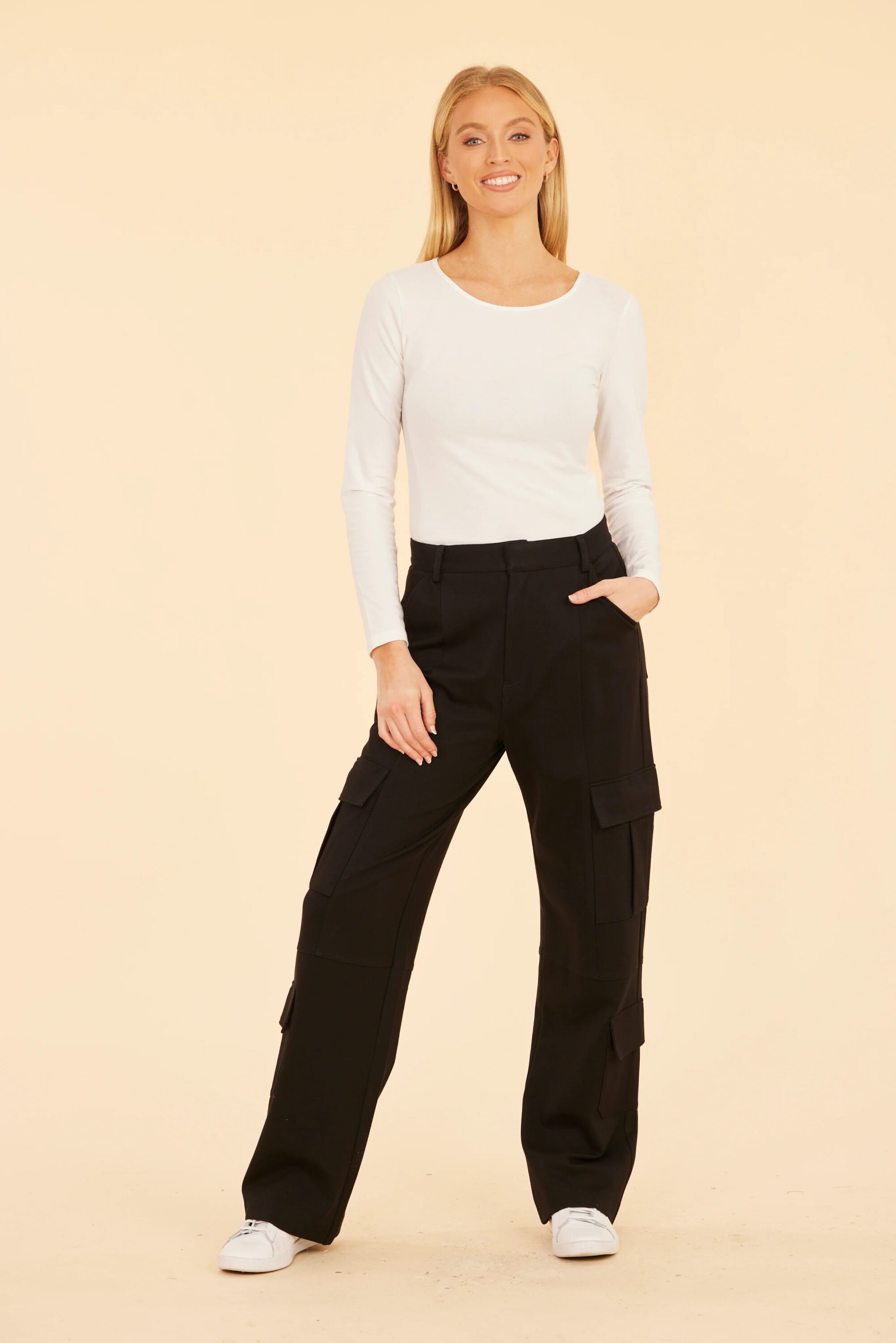 Cargo Ponte Pants - Image 3